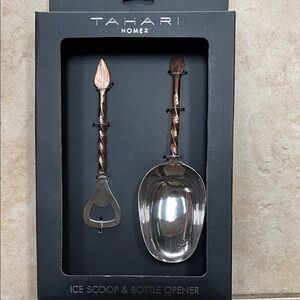 Tahari Copper and Silver Bar Tool Set